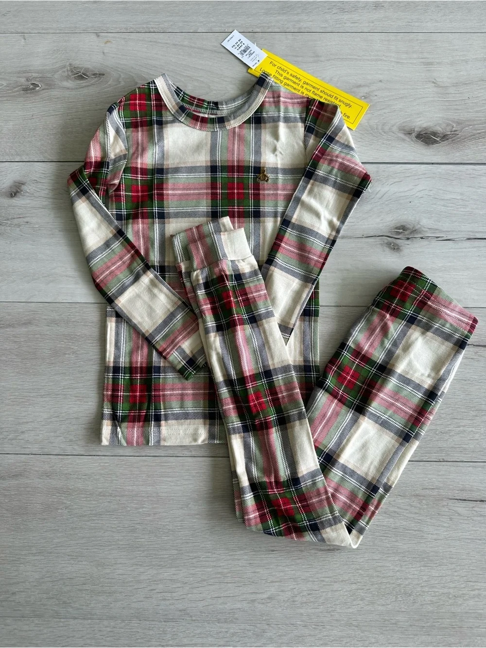 Gap Baby Organic Brushed Cotton Family Pajamas Plaid Various Sizes NWT IN PKG